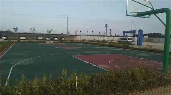 玉峰塑胶篮球场