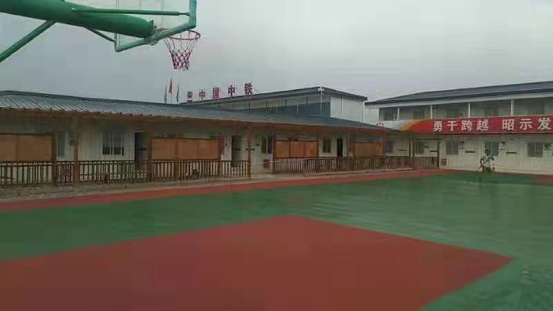 玉峰塑胶篮球场